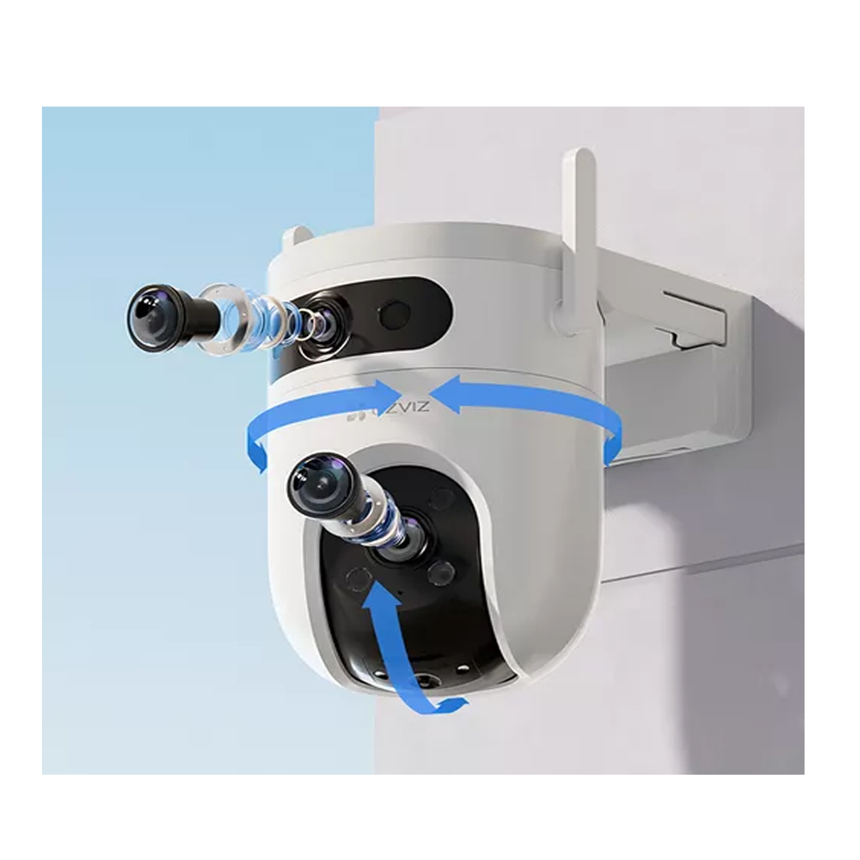 H9C Cámara IP 3MP Dual Lens 2K Exterior — imagen 4