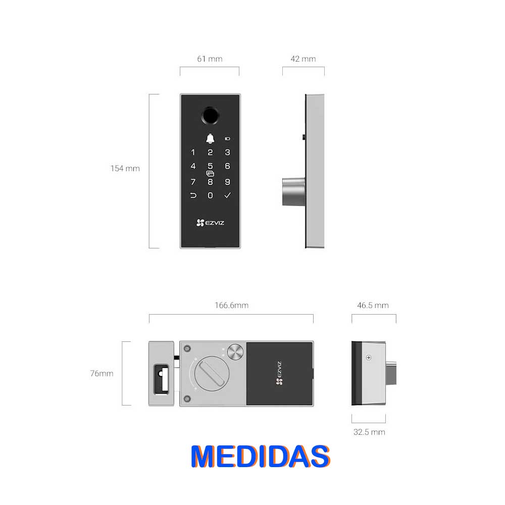 DL03 Cerradura Smart — imagen 2