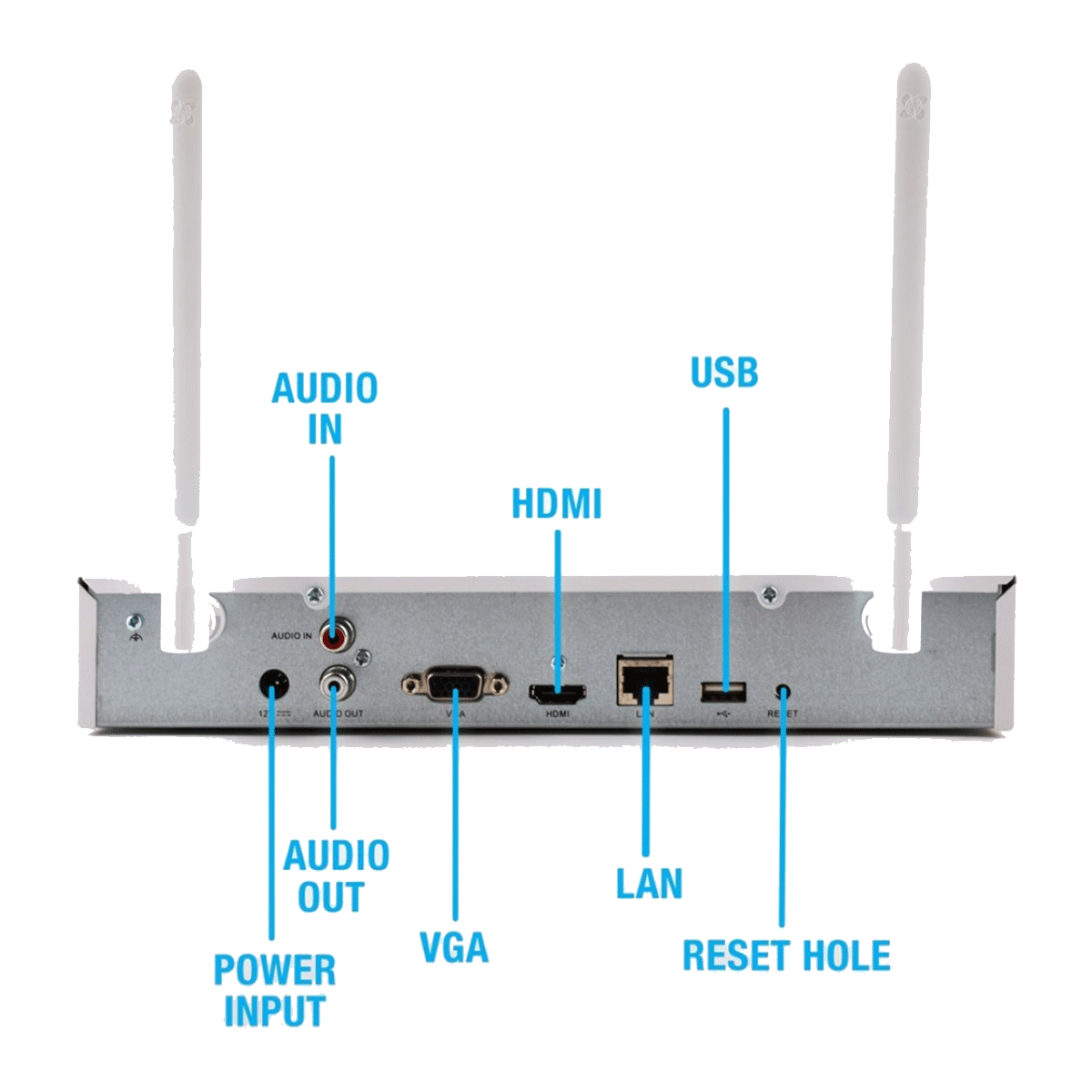 CS-X5S-8W NVR 8CH — imagen 3