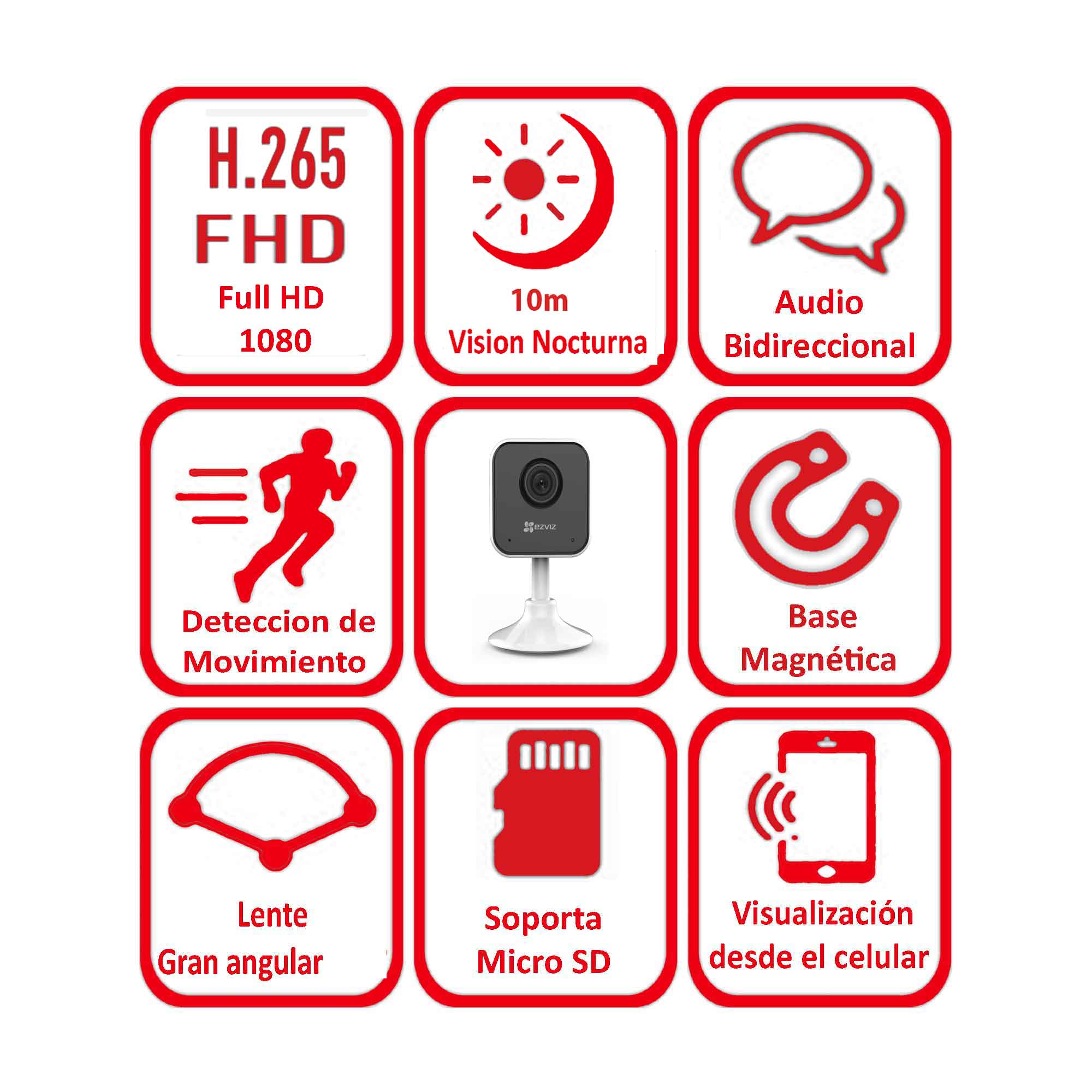 H1C Cámara IP — imagen 6