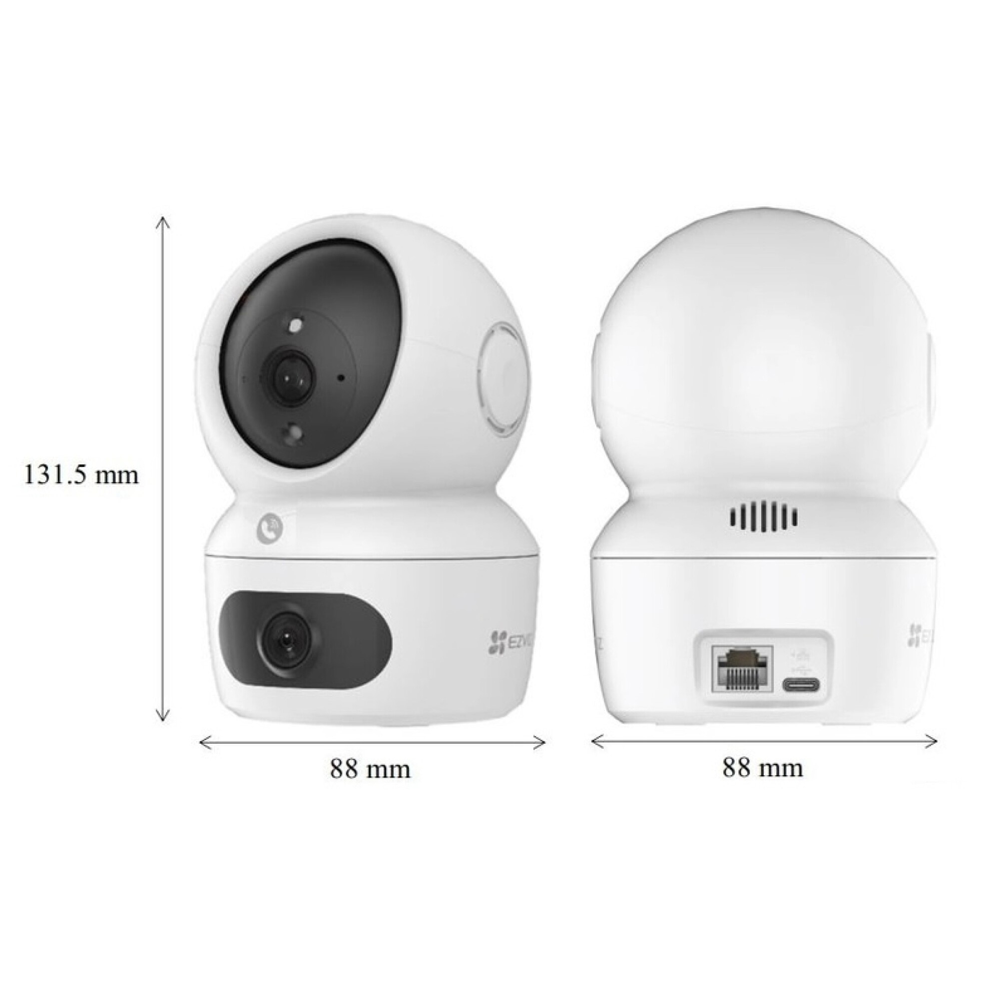 H7c Cámara Dual 3MP 2K WiFi — imagen 2