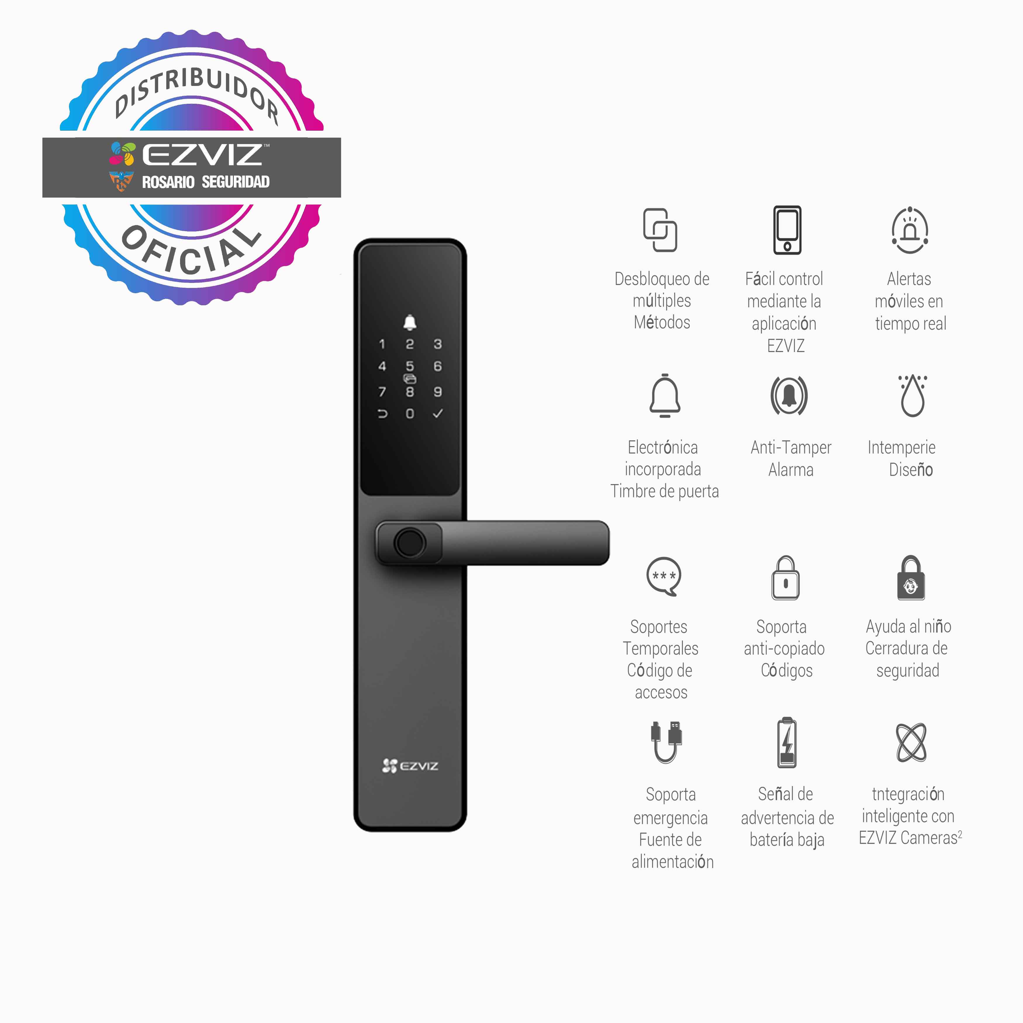 DL05 Cerradura Smart — imagen 4