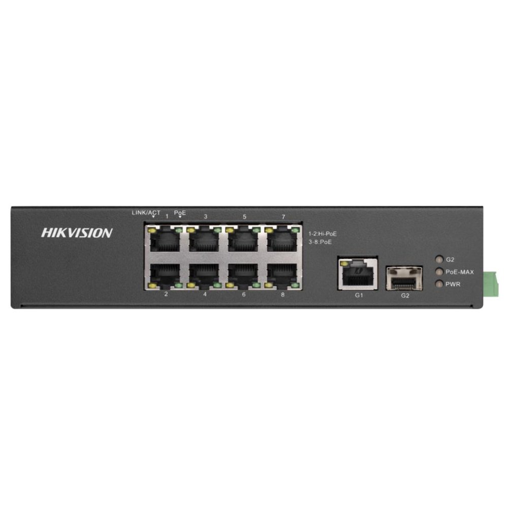 Switch PoE 8P DS-3T0310HP