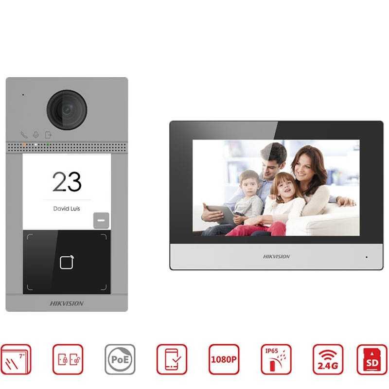 Pantalla IP DS-KIS604-P(C)