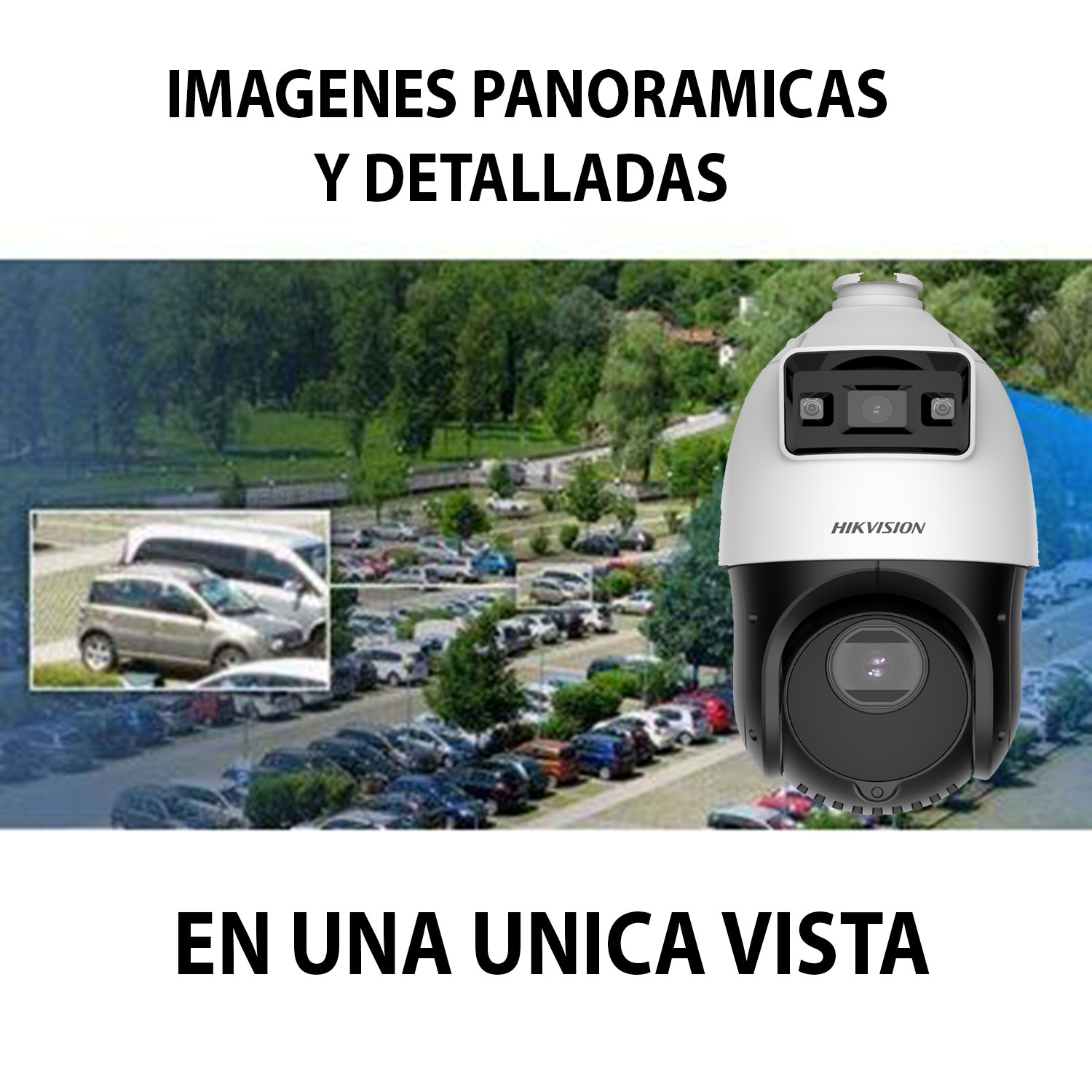 Domo PTZ TandemVu 4MP+6MP Zoom 25X DS-2SE4C425MWG-E/26 — imagen 4