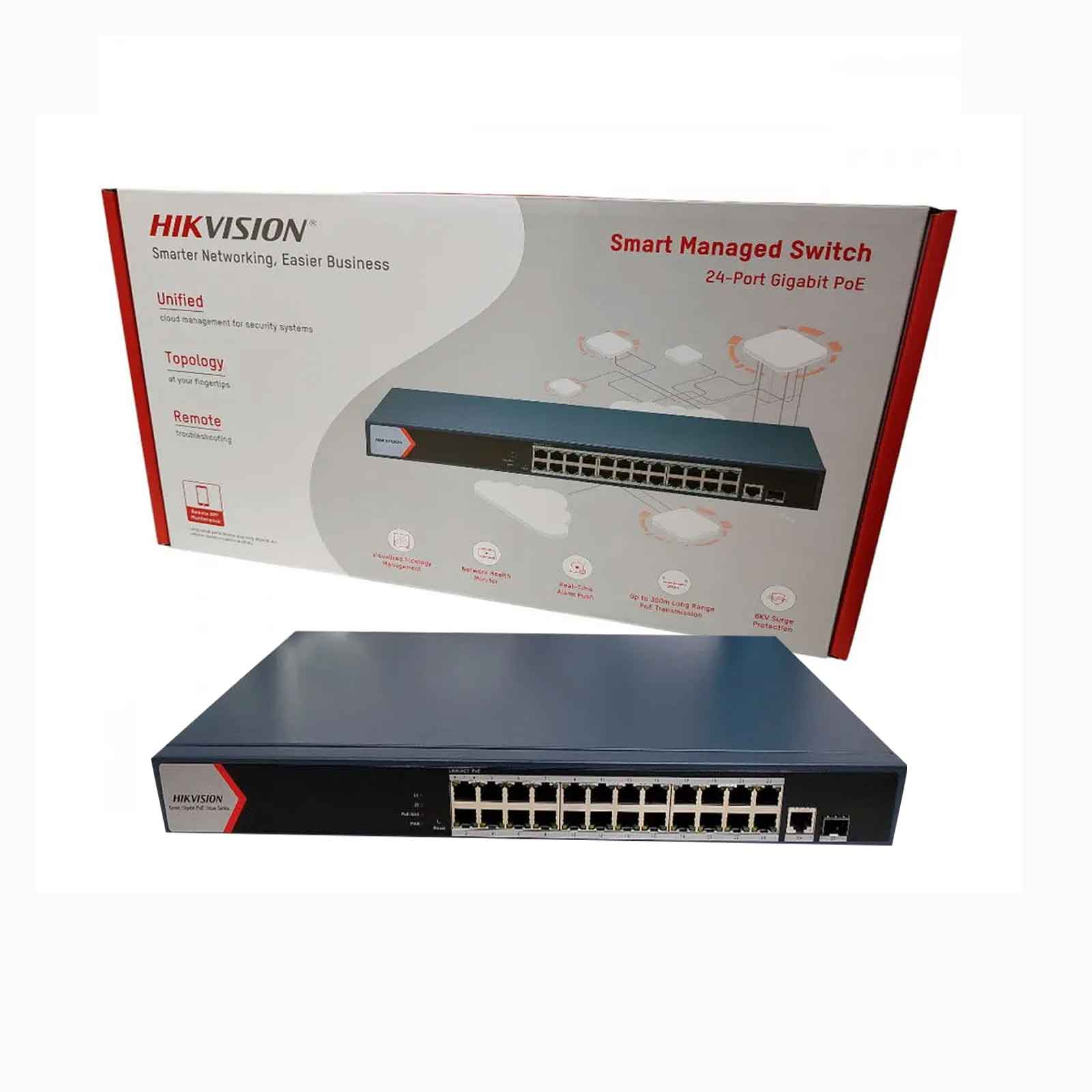 Switch PoE 24P DS-3E1526P-EI/M — imagen 3