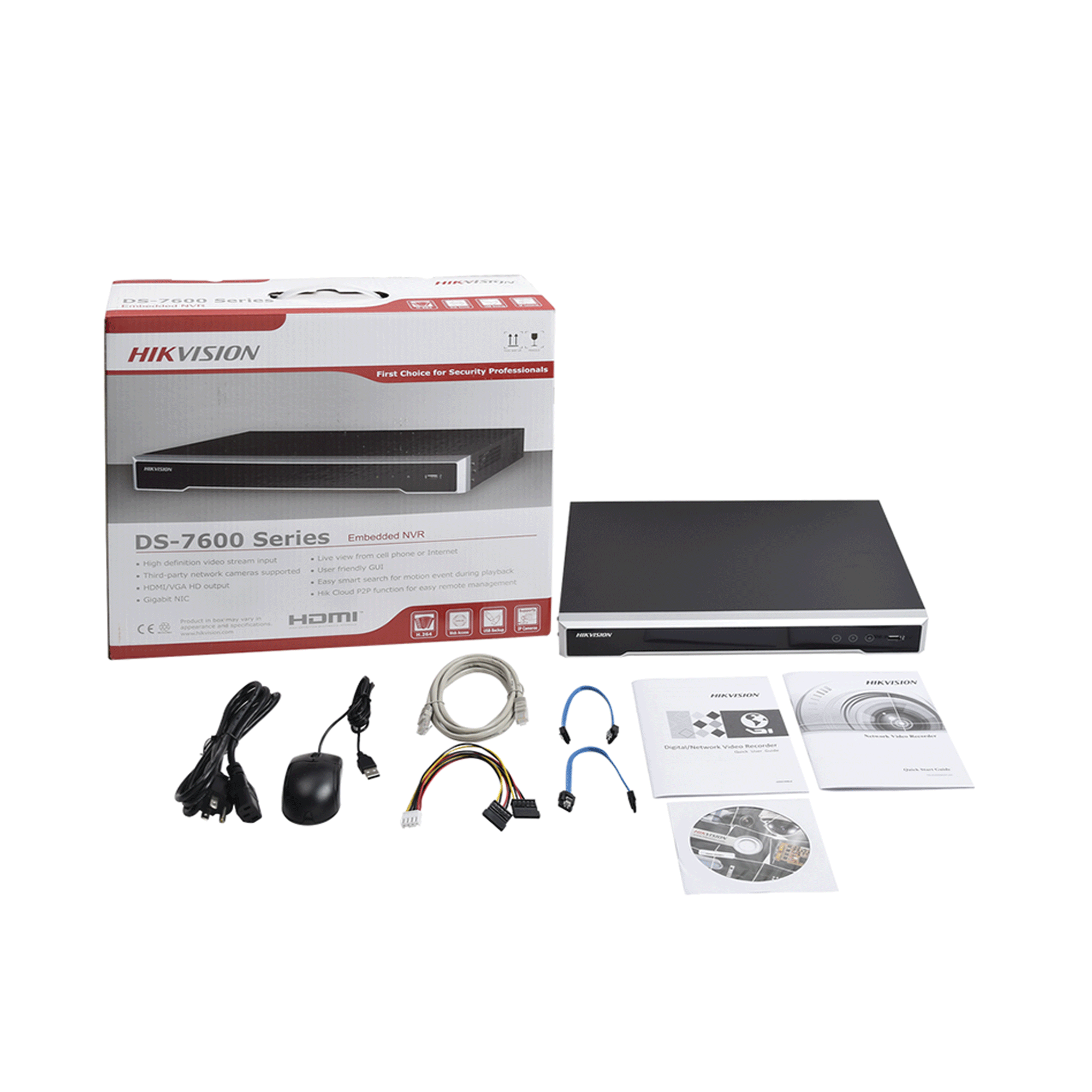 NVR 8CH DS-7608NI-Q1(C) — imagen 2