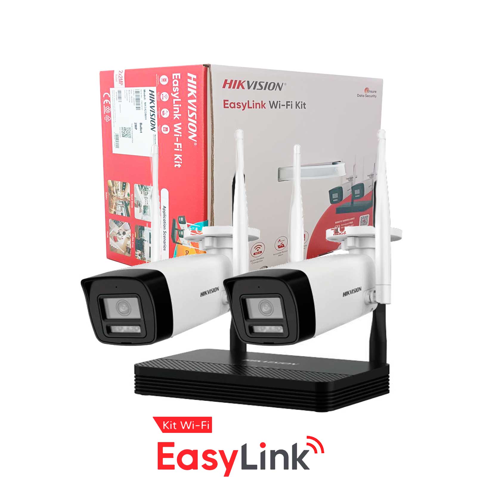 Kit EasyLink 2MP WiFi DS-J142I/NKS422W0H — imagen 1