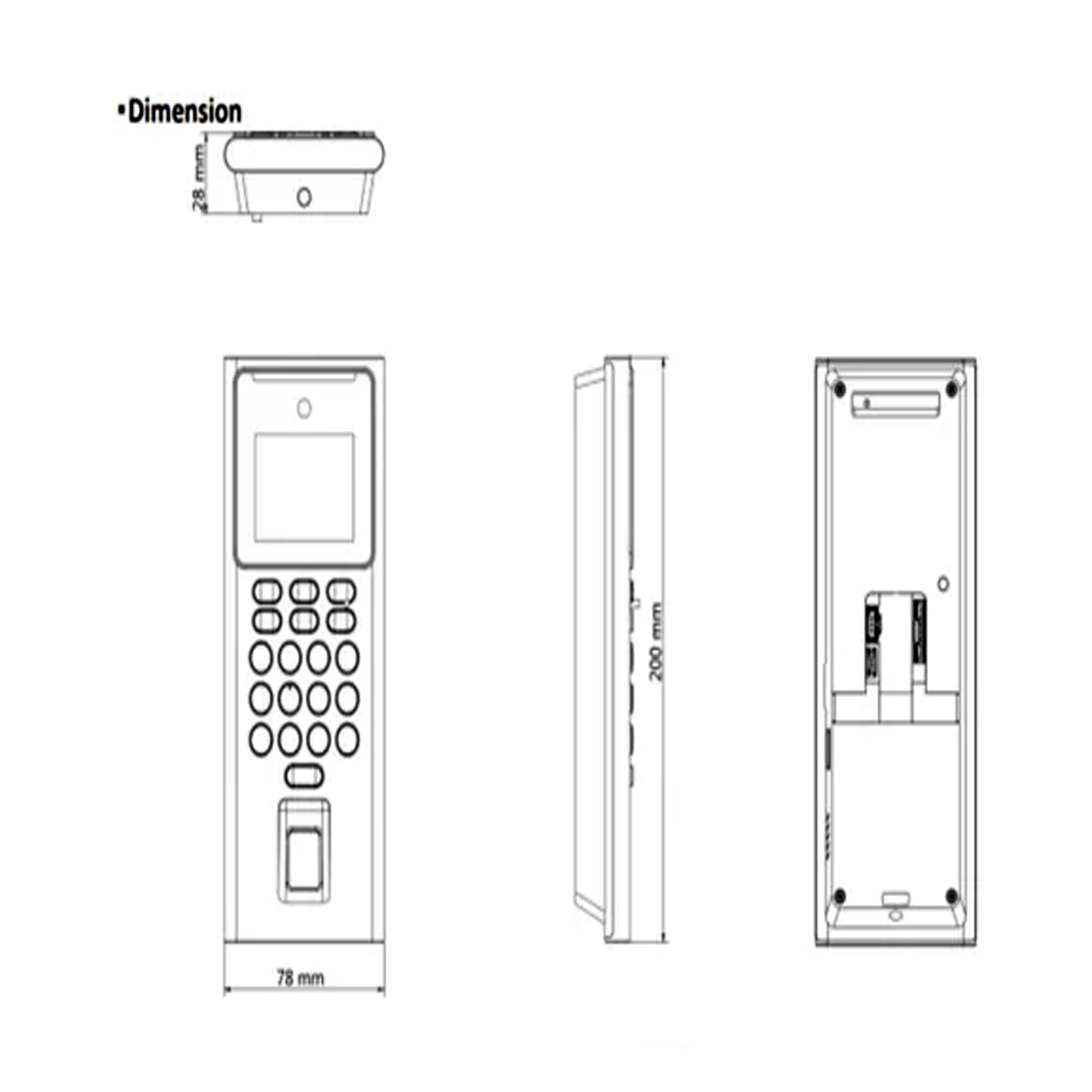 Memoria MicroSD WiFi DS-K1T321MFWX — imagen 4