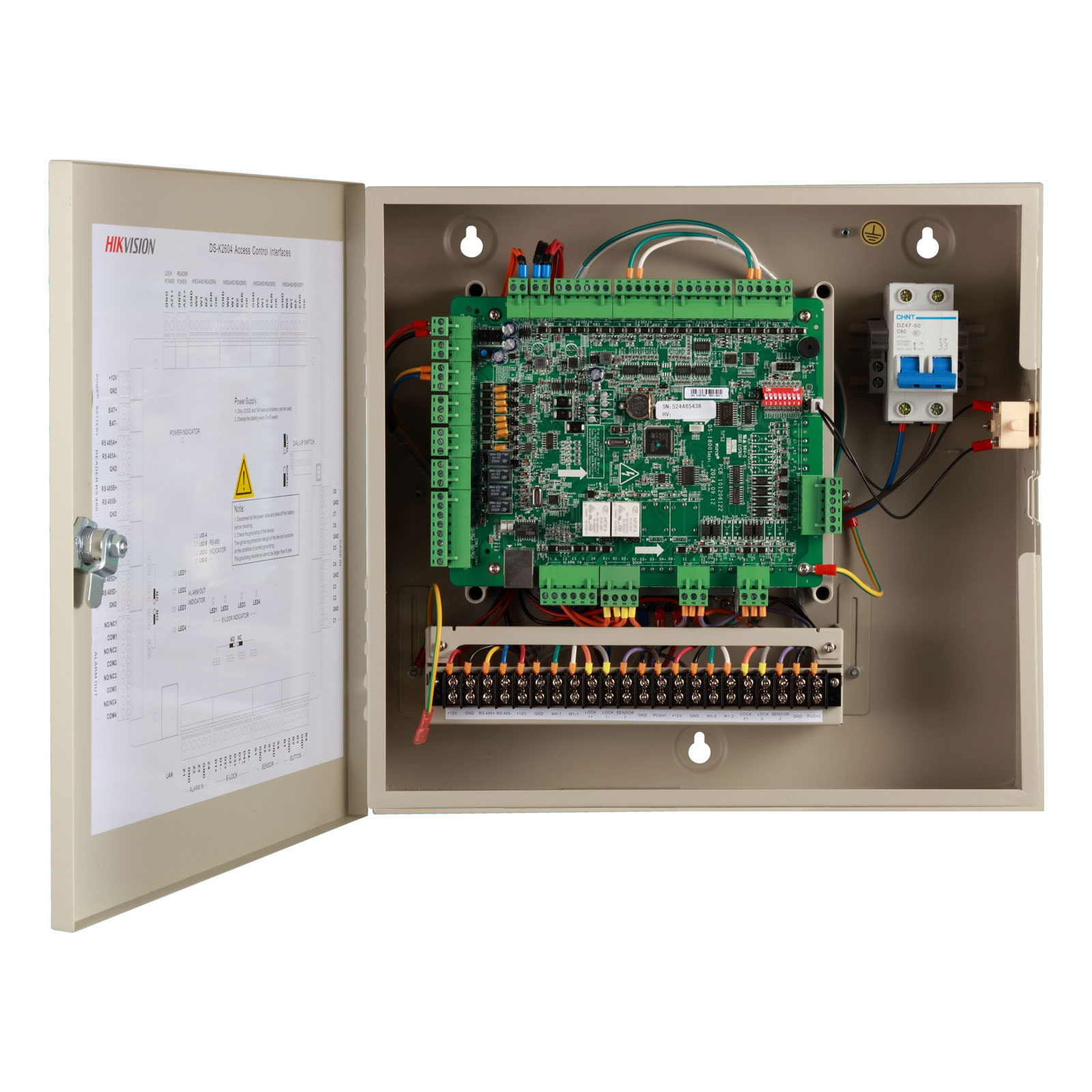 Controlador Acceso DS-K2602T — imagen 1