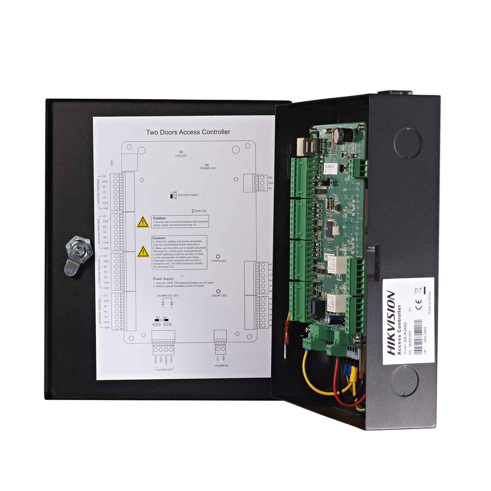 Controlador Acceso DS-K2802 — imagen 2