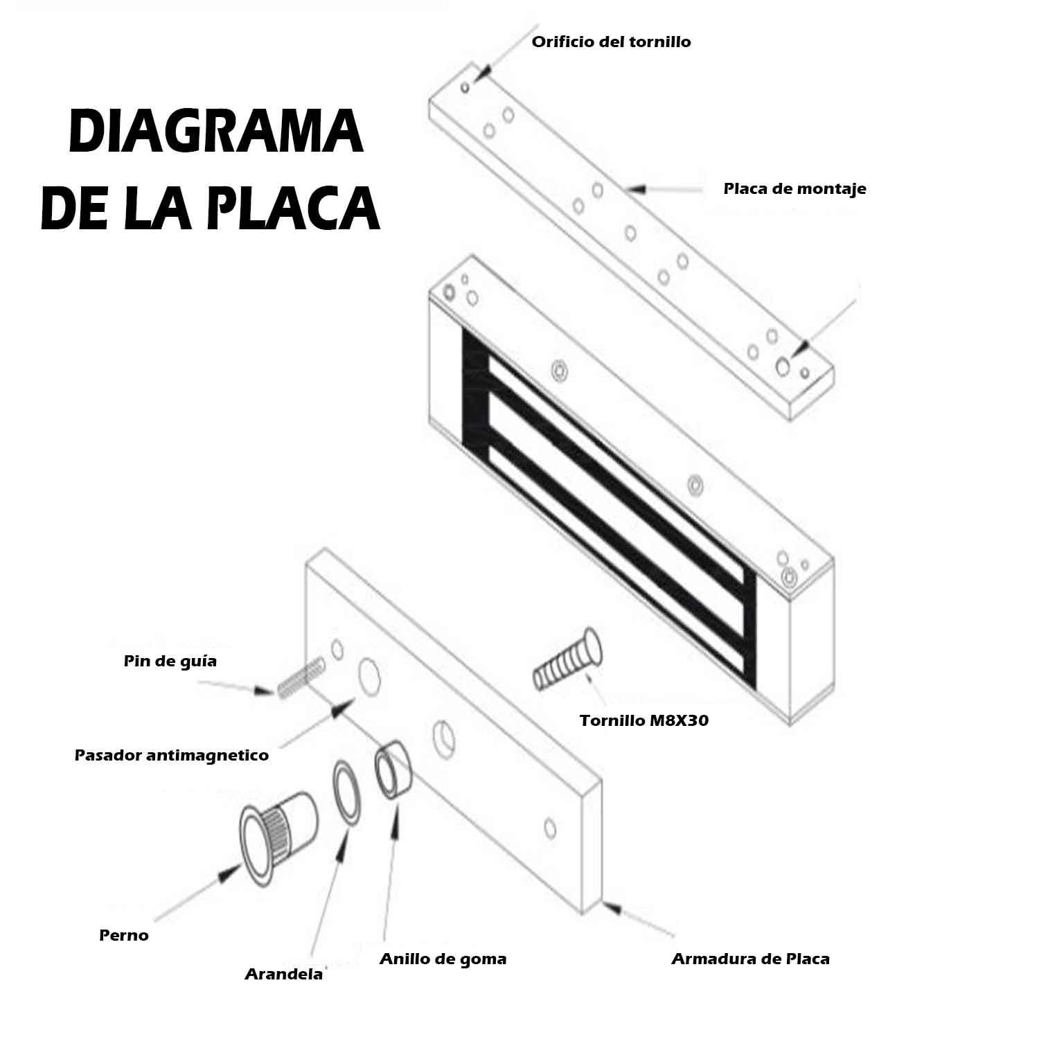 Cerrojo Magnético DS-K4H255S — imagen 5