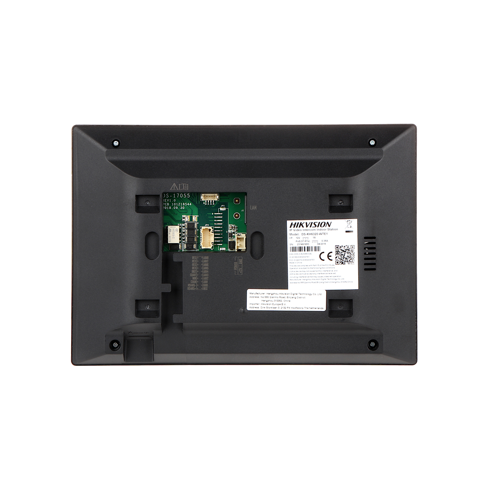 Pantalla IP 1024x600 WiFi DS-KH6320-WTE1 — imagen 2