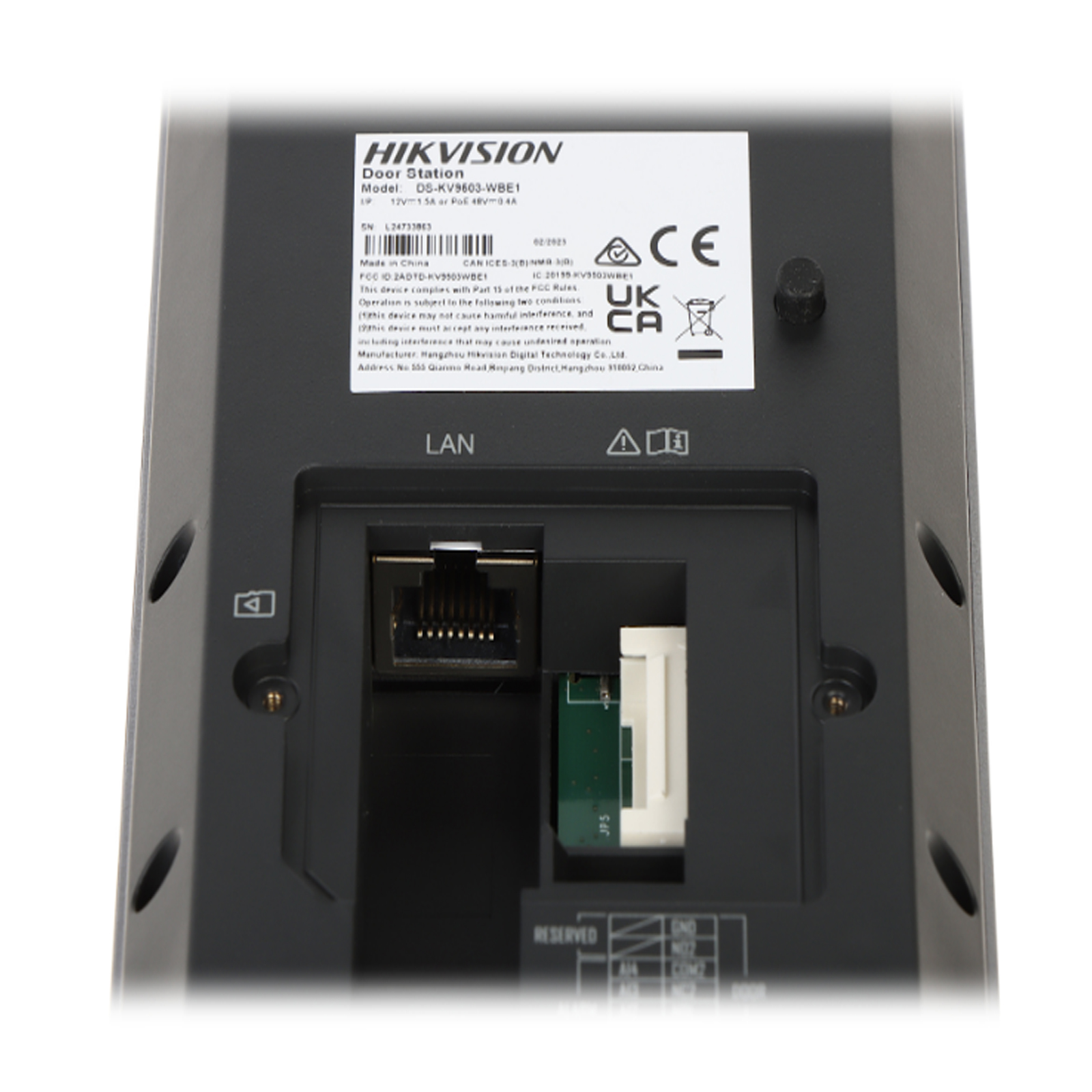 Frente Videoportero DS-KV9503-WBE1 — imagen 5