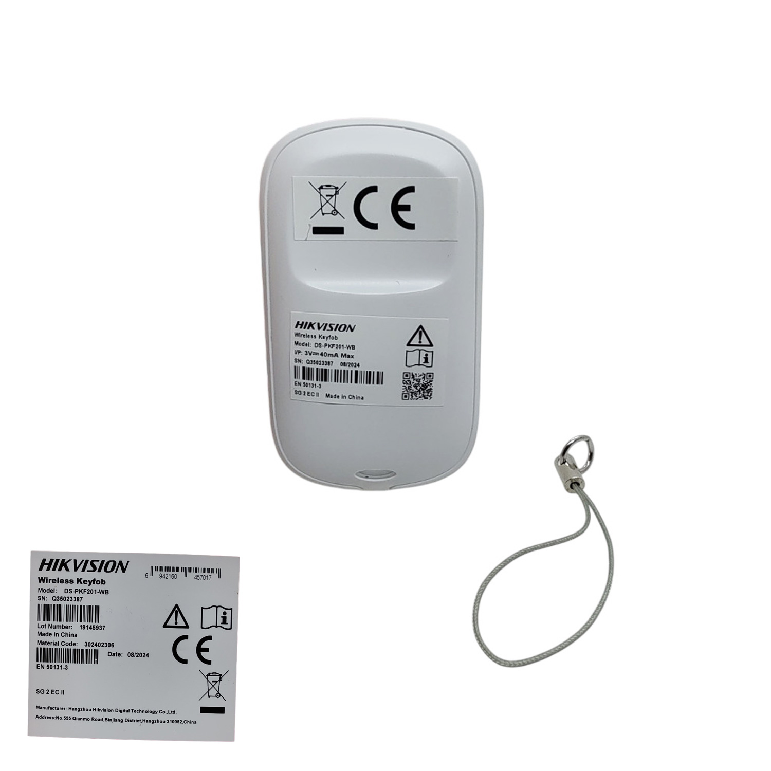Control remoto (llavero) AX Home DS-PKF201-WB — imagen 4