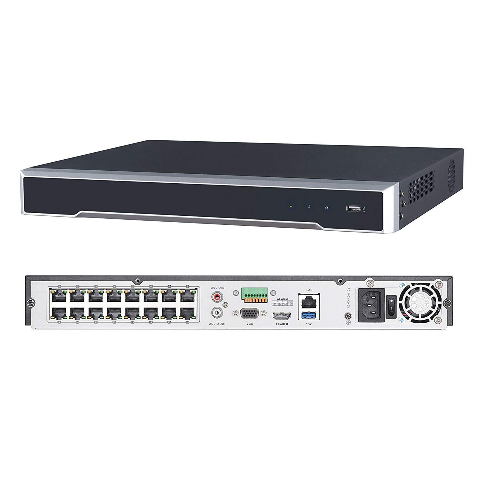 NVR 16CH DS-7616NI-Q2/16P — imagen 2