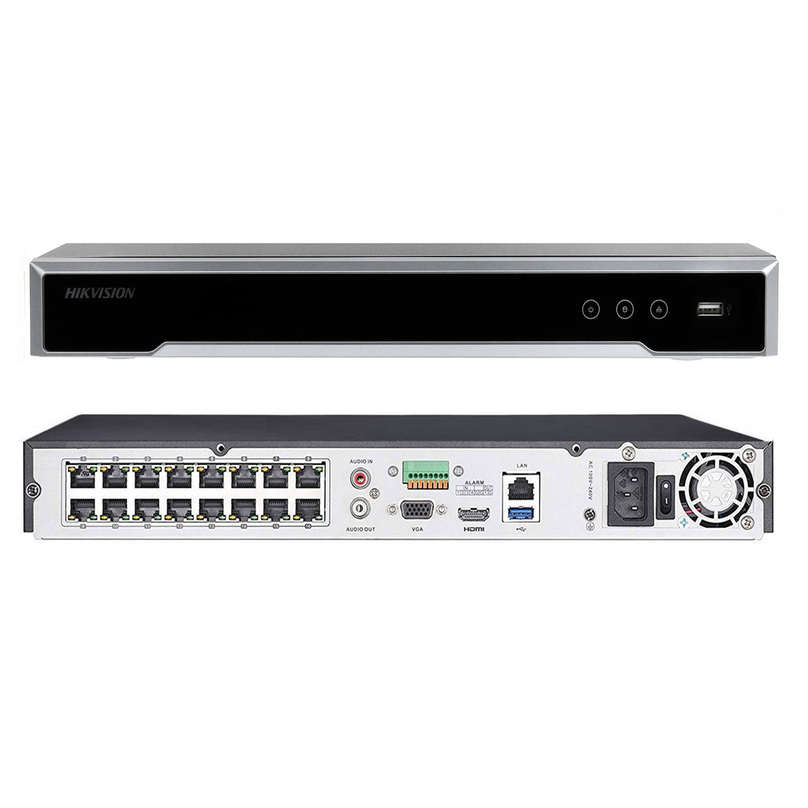 NVR 16CH DS-7616NI-Q2/16P — imagen 1