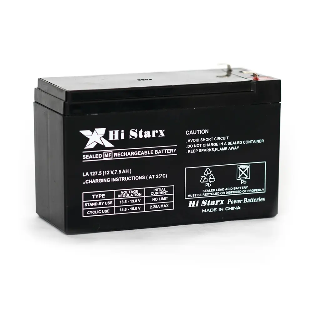 Batería 12V 7,5Ah VRLA Hi Starx